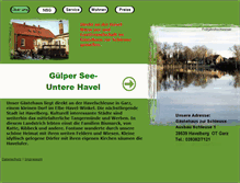 Tablet Screenshot of guelpersee-unterehavel.de